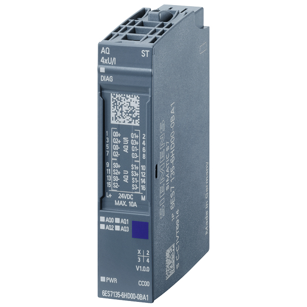 6ES7135-6HD00-0BA1 New Siemens SIMATIC ET 200SP Analog Output Module
